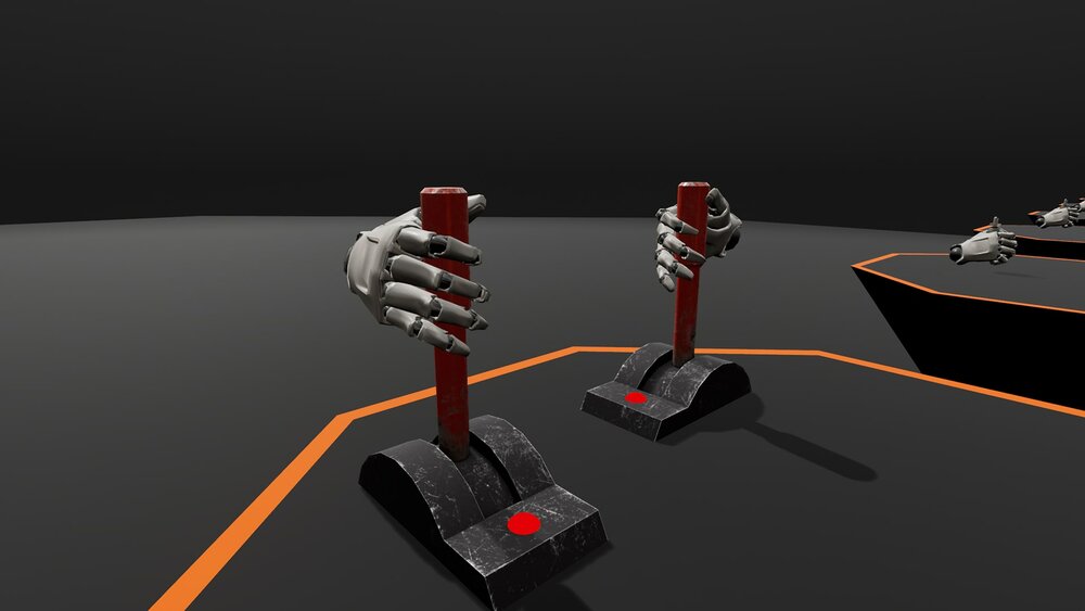 VR Hands Grab System 