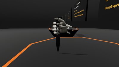 VR Hands Grab System 