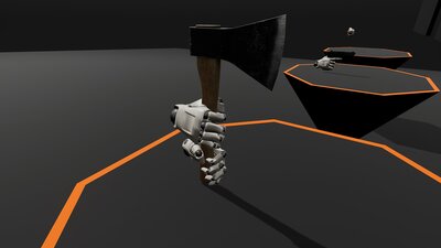 VR Hands Grab System 