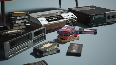 Retro 80's VOL.1 - Electronics (Nanite and Low Poly) 