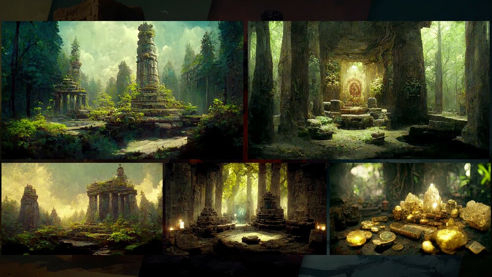 Environments HQ: Fantasy - Dungeons, Shrines & Altars 