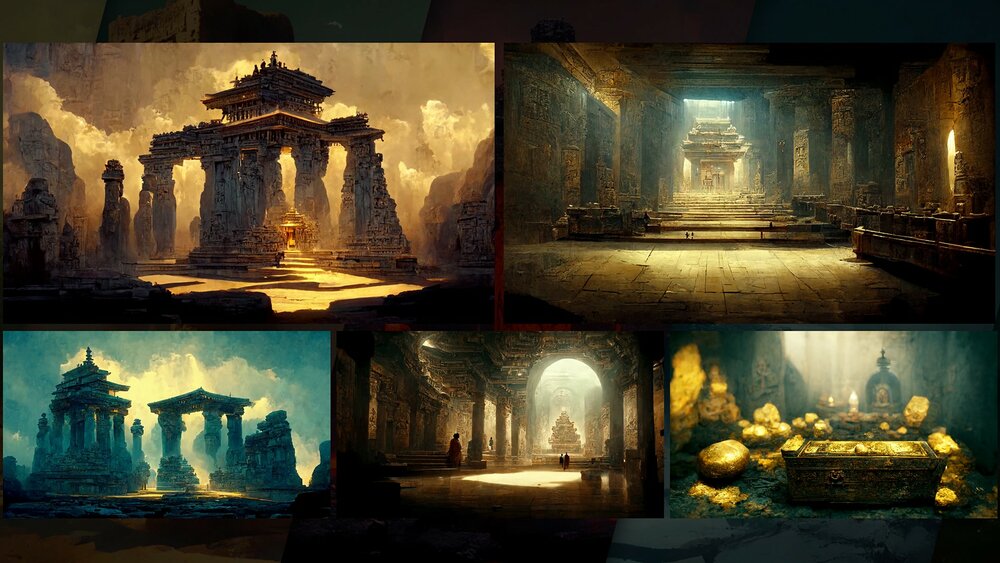 Environments HQ: Fantasy - Dungeons, Shrines & Altars 