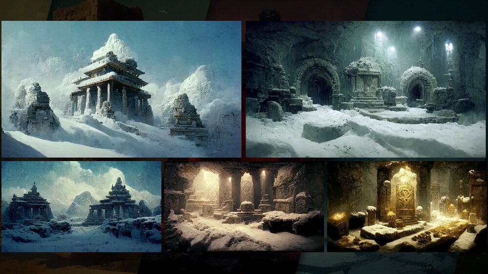 Environments HQ: Fantasy - Dungeons, Shrines & Altars 