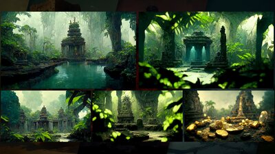 Environments HQ: Fantasy - Dungeons, Shrines & Altars 