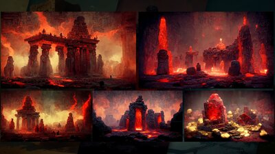 Environments HQ: Fantasy - Dungeons, Shrines & Altars 