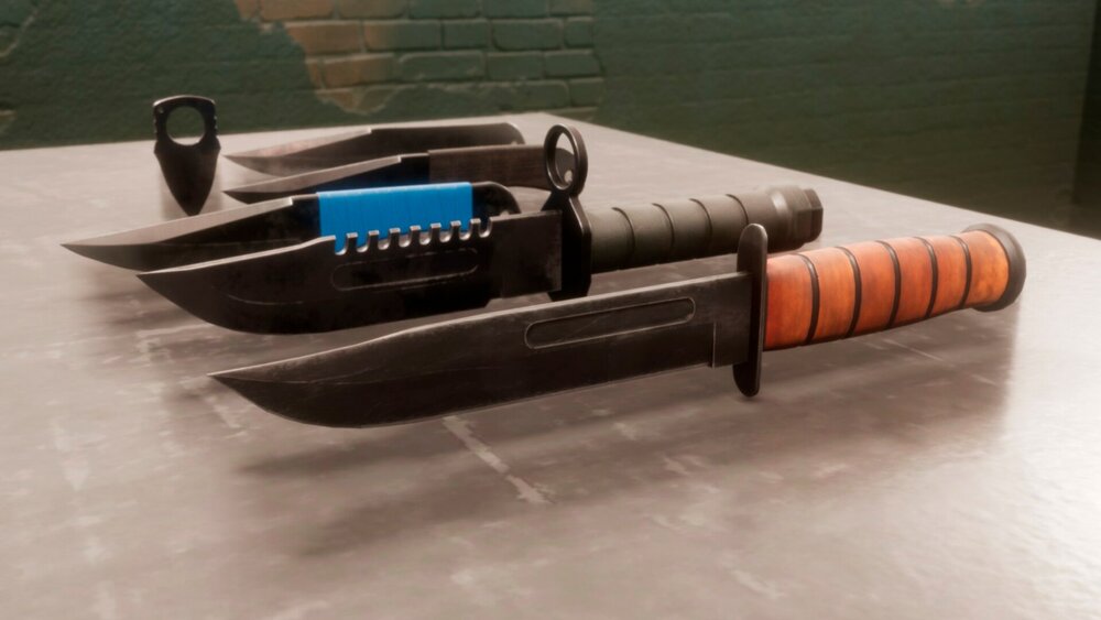 Knife asset pack 