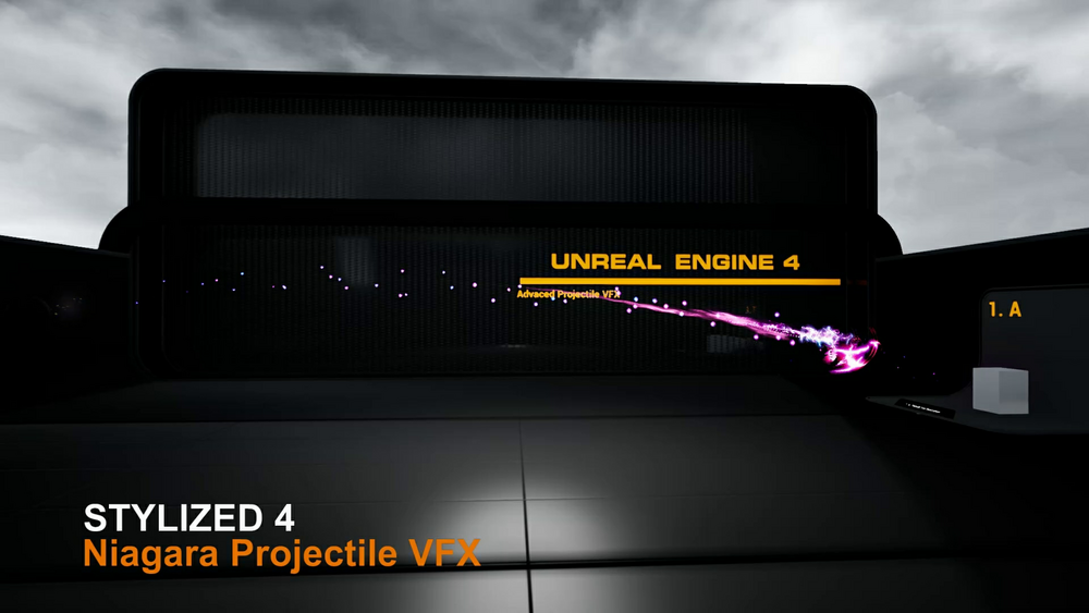 Advanced Niagara Projectiles VFX 