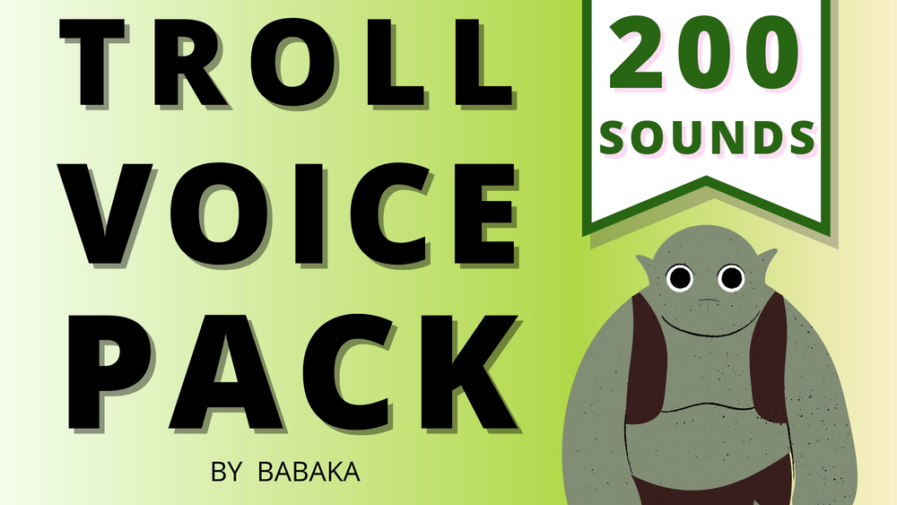 Troll Voice Pack 