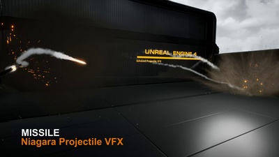 Advanced Niagara Projectiles VFX 