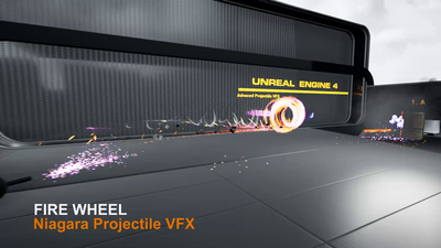 Advanced Niagara Projectiles VFX 