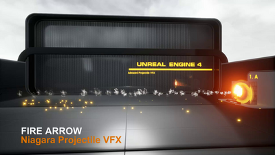 Advanced Niagara Projectiles VFX 