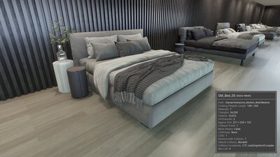 Interactive Modern Bed 