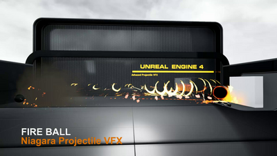 Advanced Niagara Projectiles VFX 