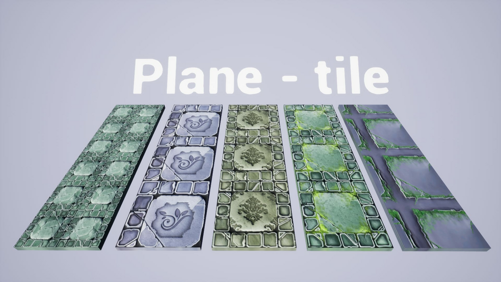 Tiles Vol.54 - Hand Painted Textures 