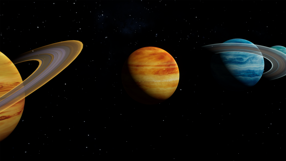 8k Planets & Suns Megapack 