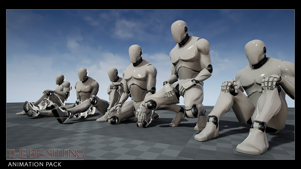 The Big Sitting Animation Pack 