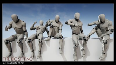 The Big Sitting Animation Pack 