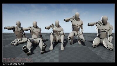 The Big Sitting Animation Pack 