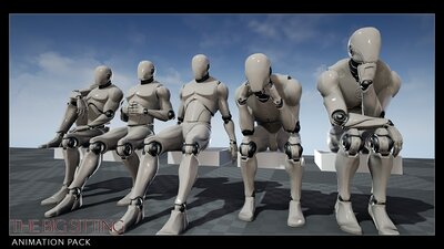 The Big Sitting Animation Pack 