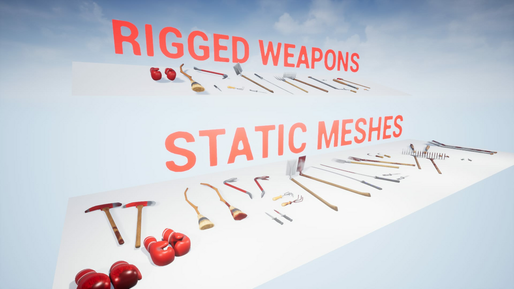 Stylized Melee Pack V1 