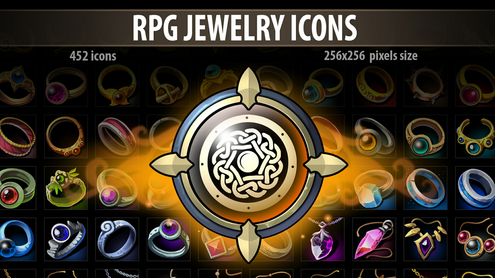 RPG Jewelry Icons 