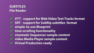 Subtitles File Reader 