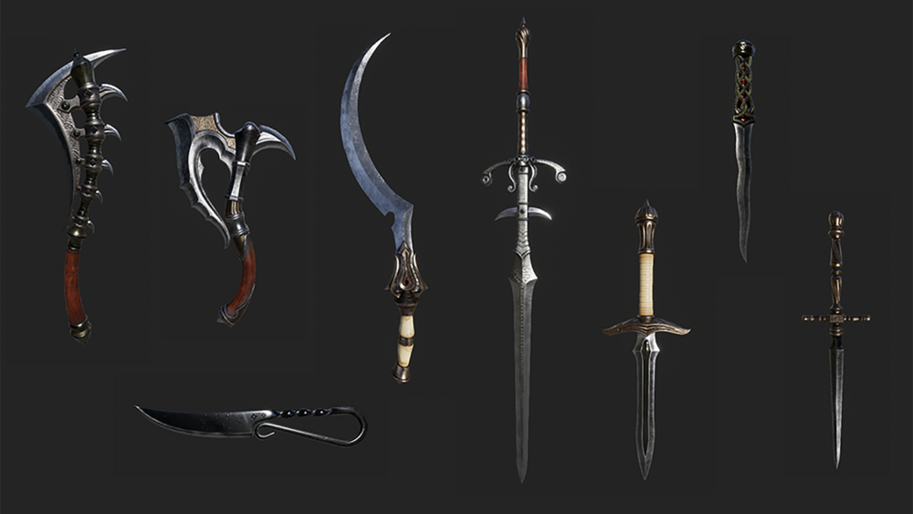 Fantasy Medieval Weapons 