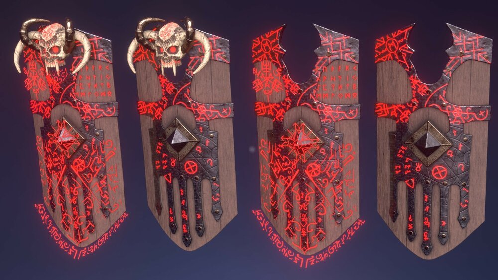 Demon weapon set 