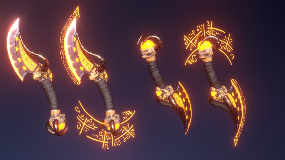 Demon weapon set 