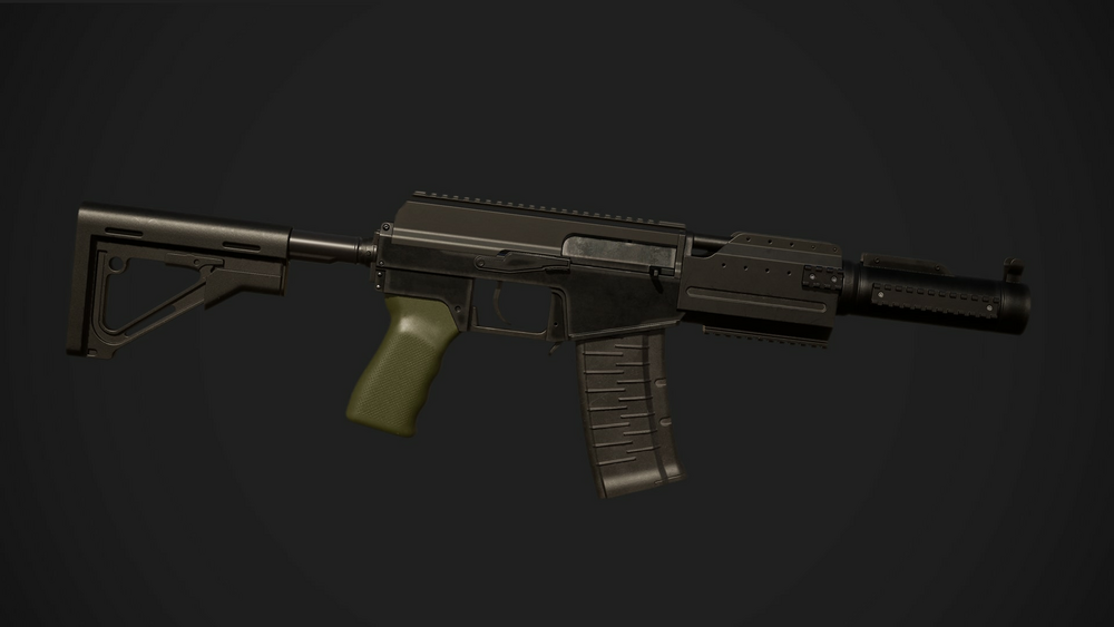 FPS VAL Modular Weapons Pack  (HQ soviet silent assault rifles) 