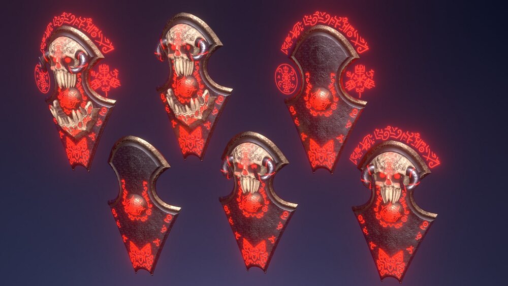 Demon weapon set 