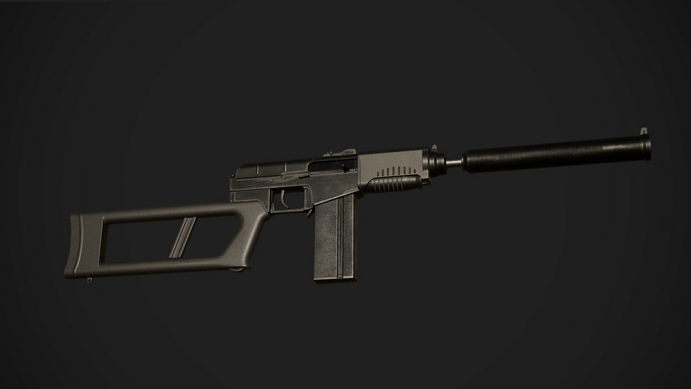 FPS VAL Modular Weapons Pack  (HQ soviet silent assault rifles) 