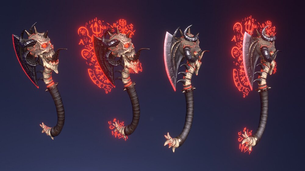 Demon weapon set 