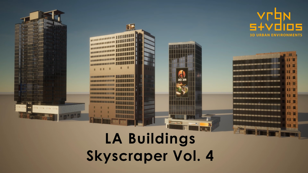 LA Buildings Skyscraper Vol. 4 