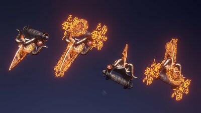 Demon weapon set 