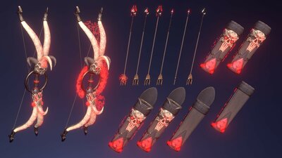 Demon weapon set 