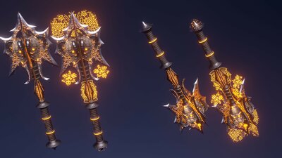 Demon weapon set 