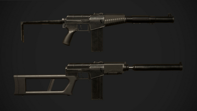 FPS VAL Modular Weapons Pack  (HQ soviet silent assault rifles) 