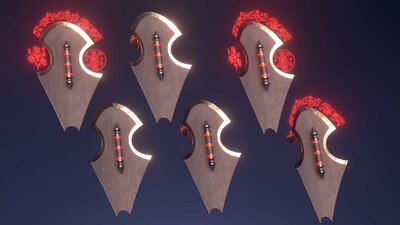 Demon weapon set 