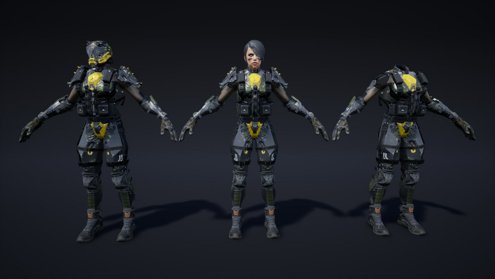 Female Soldier 01 (ANACONDA) 