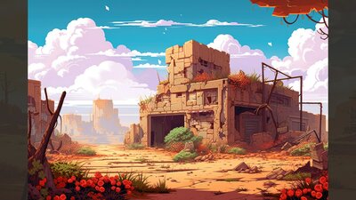 BACKGROUND - Stylized Post Apocalyptic 1 