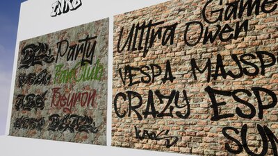 50 Graffiti Decal Pack / AI SOURCES 