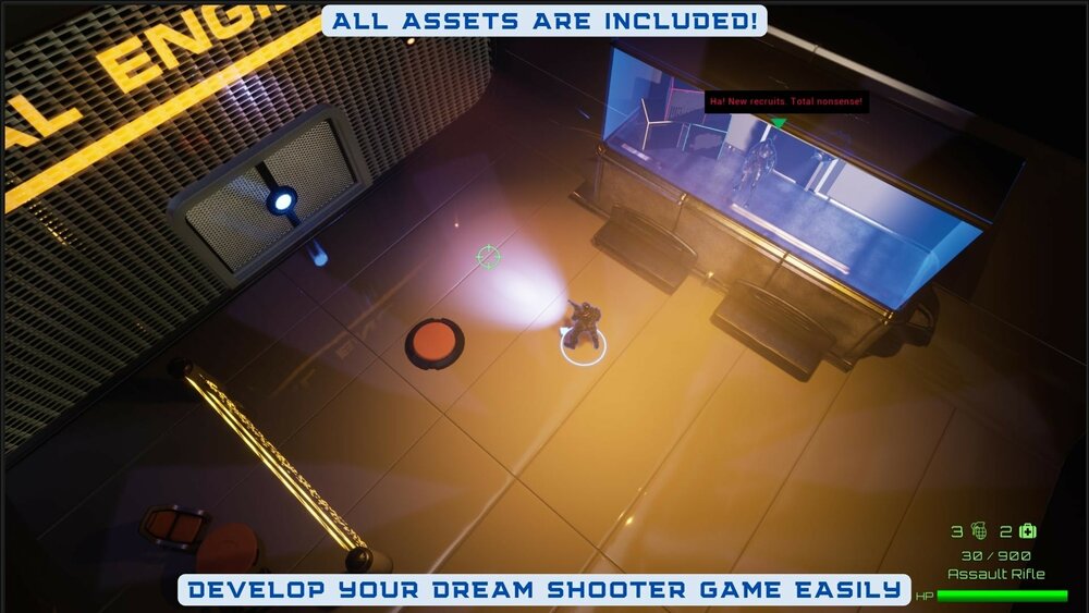 Defender: Top Down Shooter 