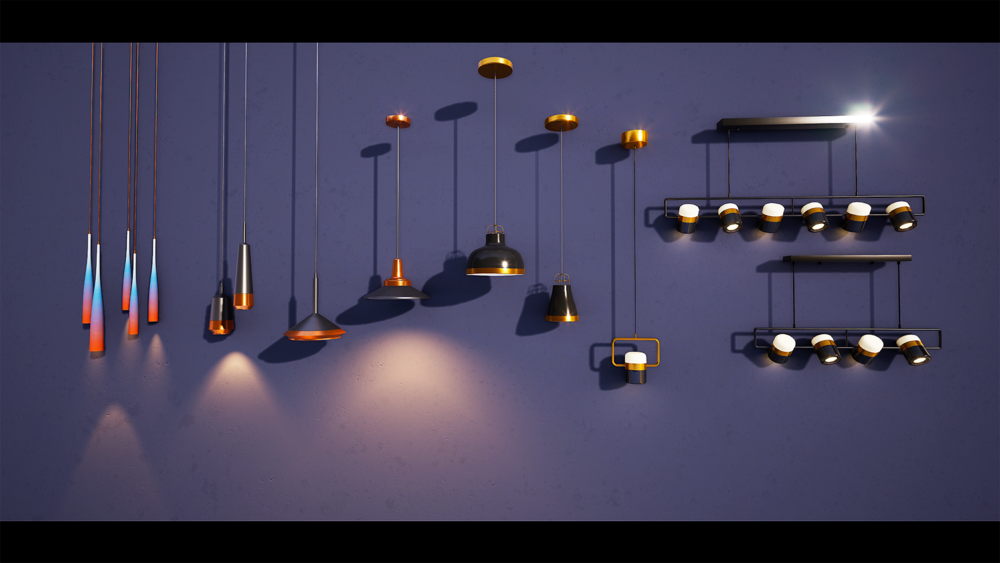 Modern Lamps Pack1 