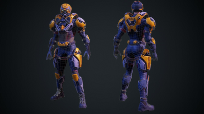 Sci-fi infantryman 2 