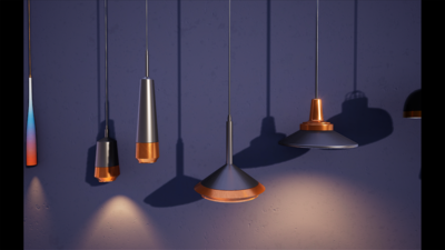 Modern Lamps Pack1 