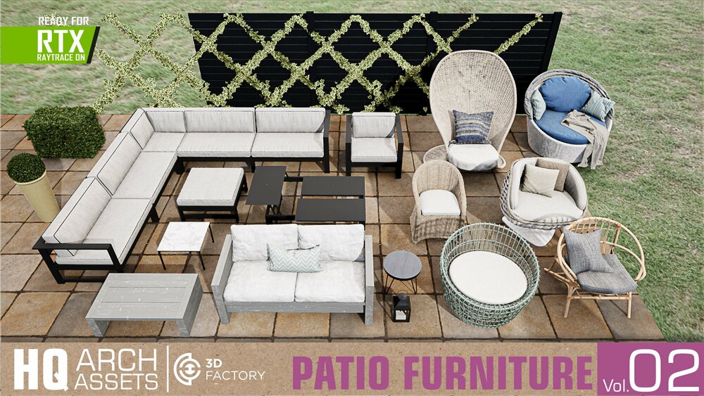 HQ Patio Furniture Vol. 2 