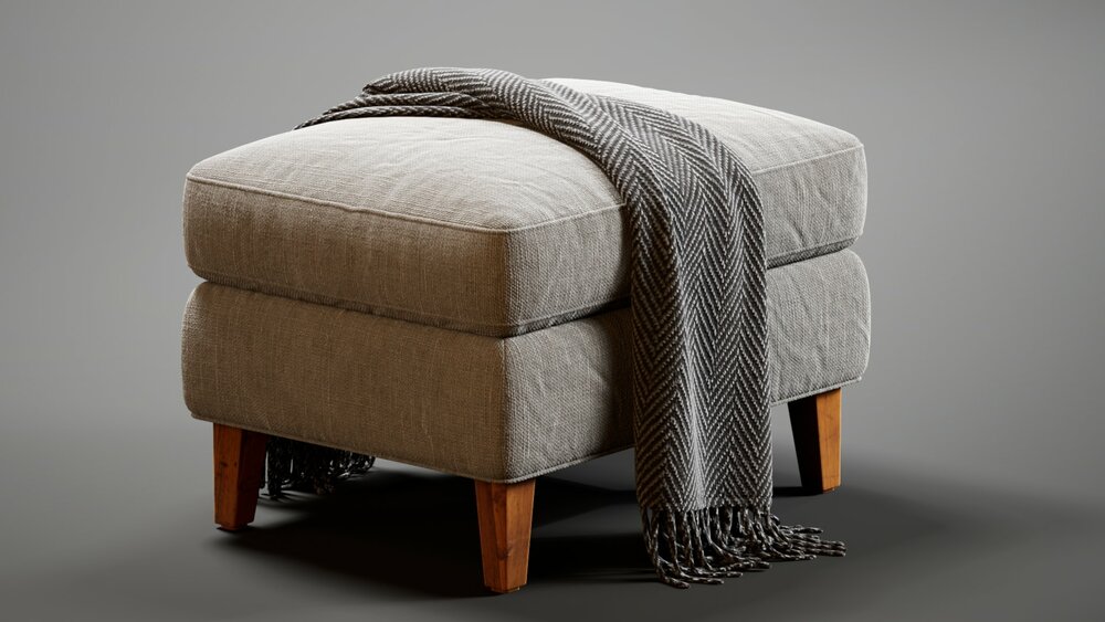 Pouf and Ottoman 