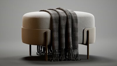 Pouf and Ottoman 