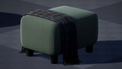 Pouf and Ottoman 